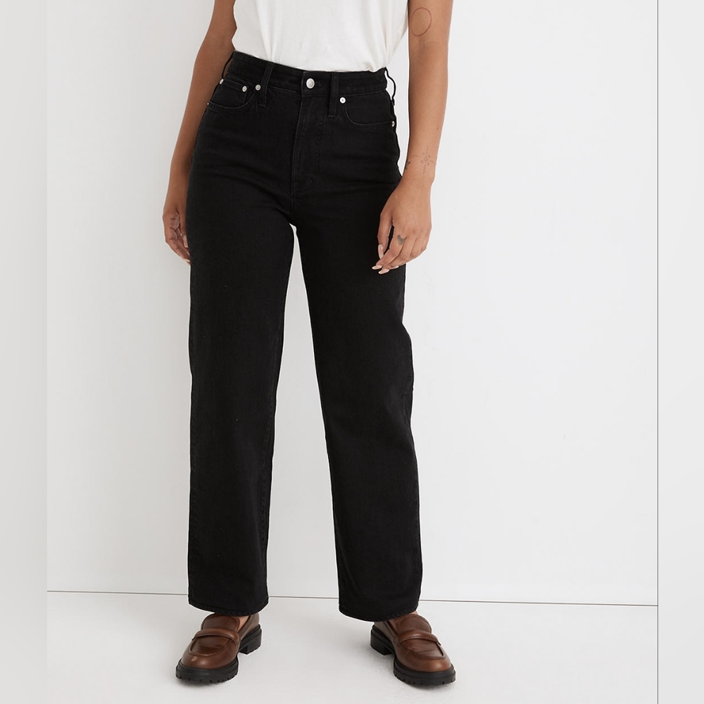 New Madewell Curvy Wide-Leg Vintage Jeans